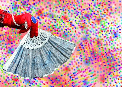 Glove masquerade dress up