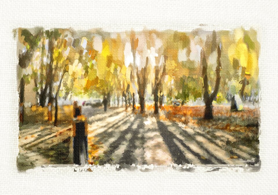 Street landscape Free illustrations