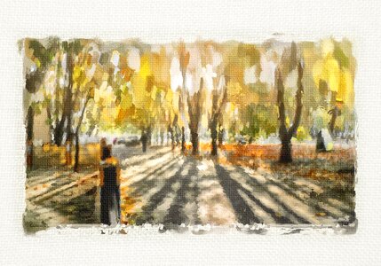 Street landscape Free illustrations