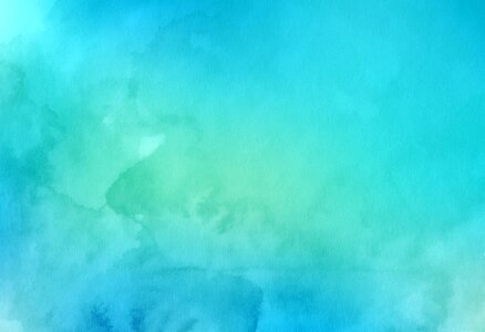 Blue light watercolor