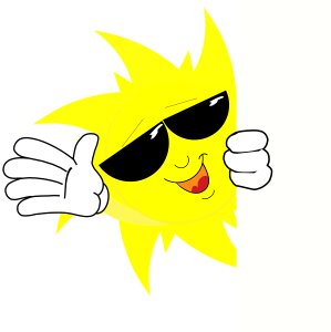 Sunglasses hands big