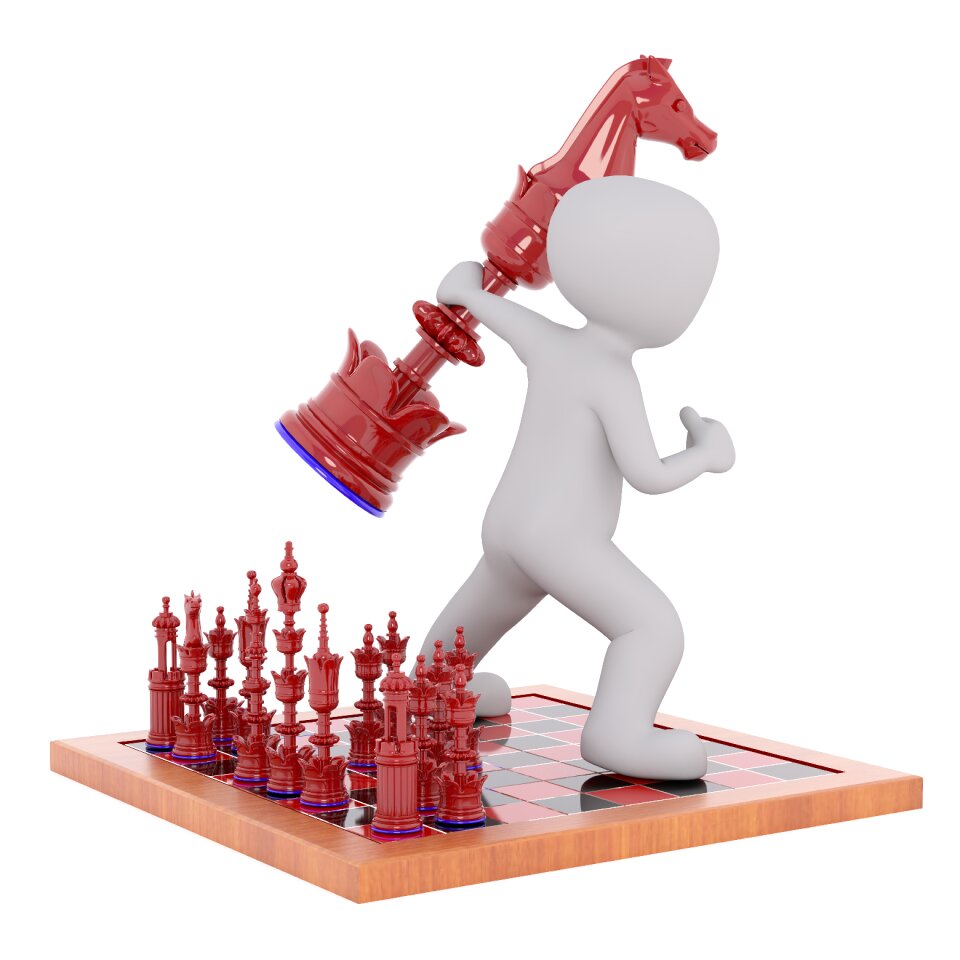 Isolated 3d model