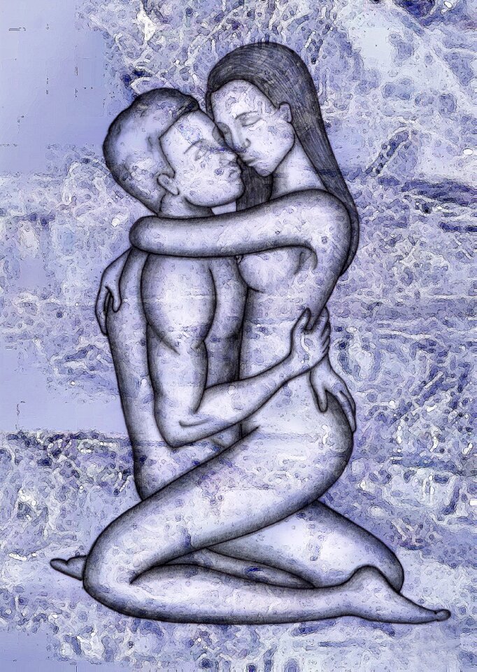 Eroticism couple lovers