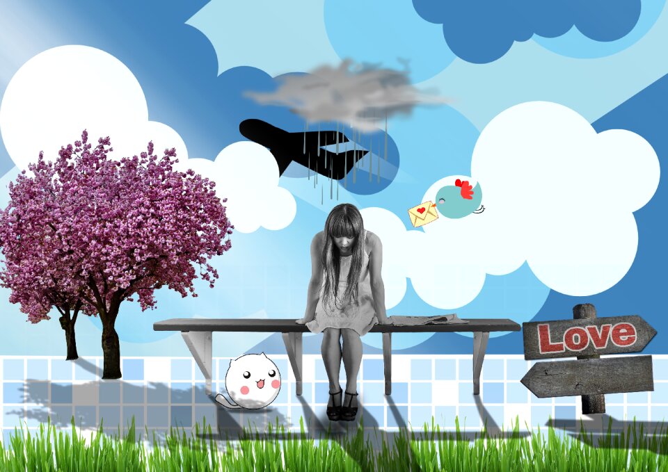Walk love sad