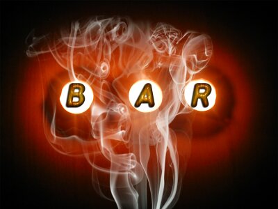 Smoke pub Free illustrations