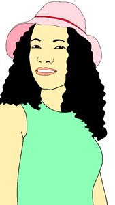 Lady beautiful beautiful women
