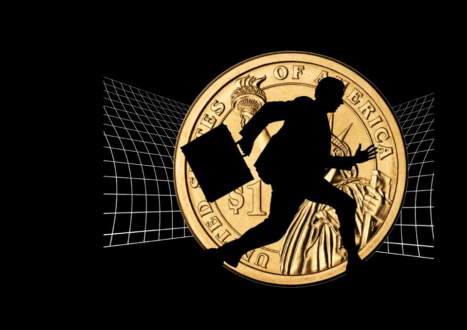 Man euro money