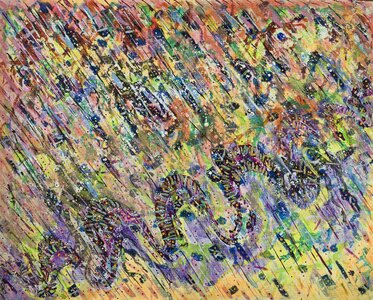 Acrylic canvas sahajo art
