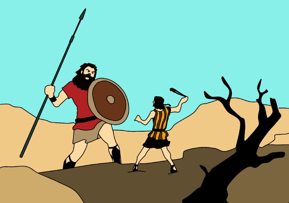 Strength fight Free illustrations