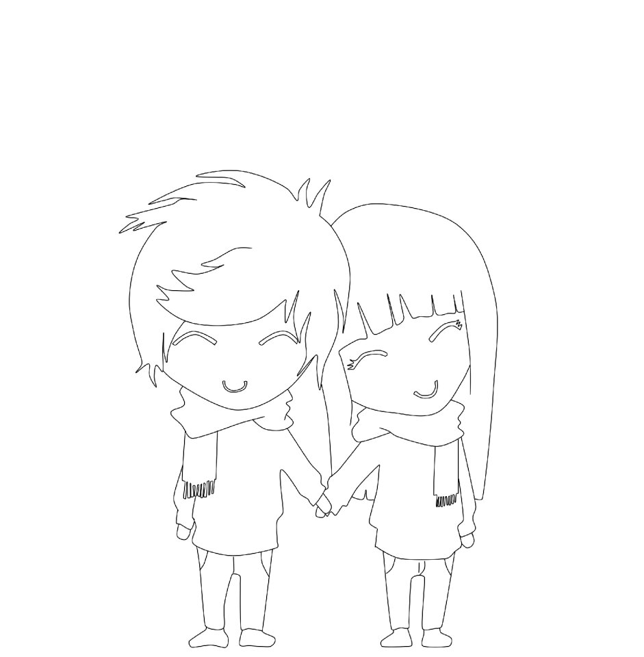 Casal boyfriends Free illustrations