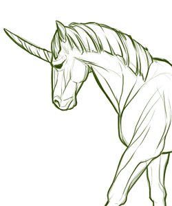Horse fairytale magic