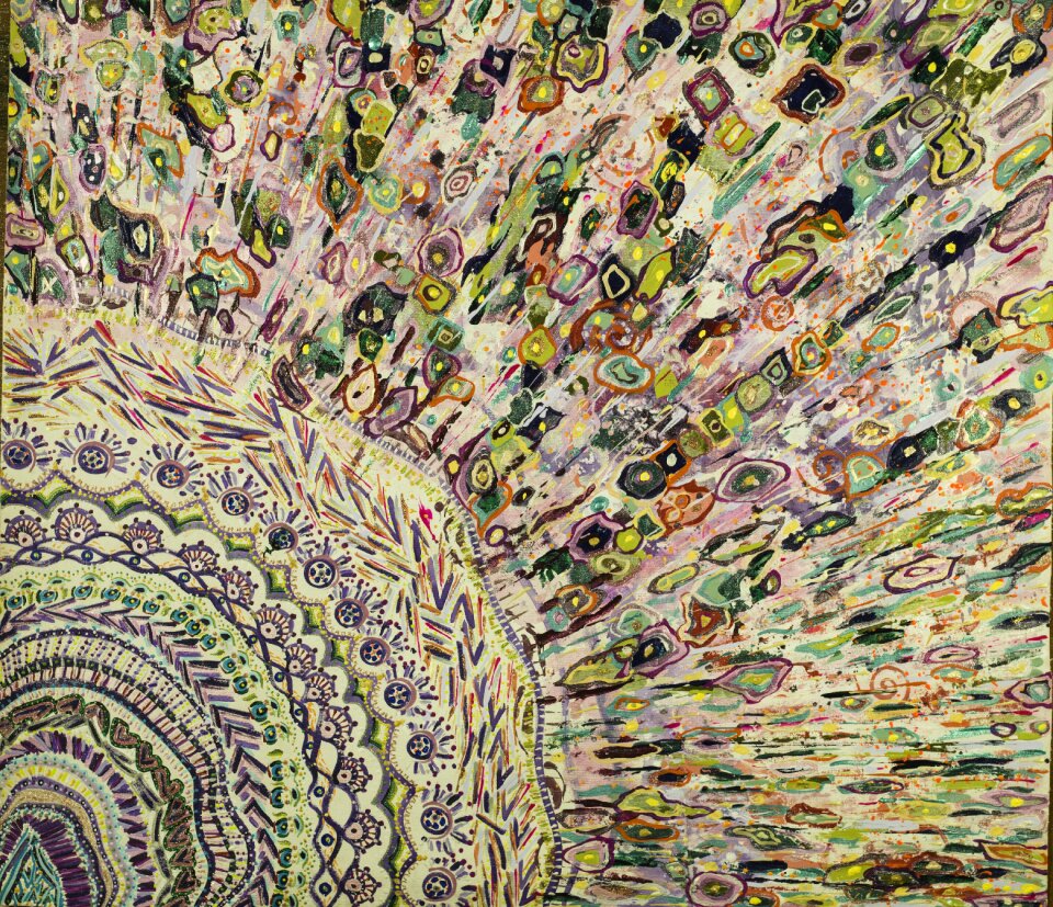 Acrylic canvas sahajo art