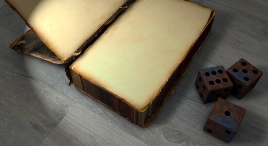 Antique middle ages font