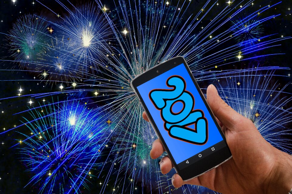 Hand keep smartphone