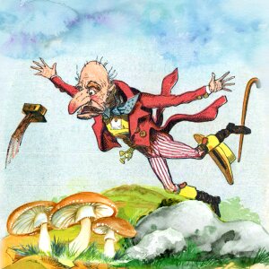 Cartoon fairy tale tale