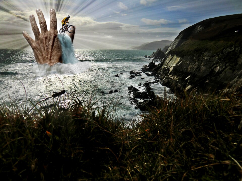 Coast ireland surreal