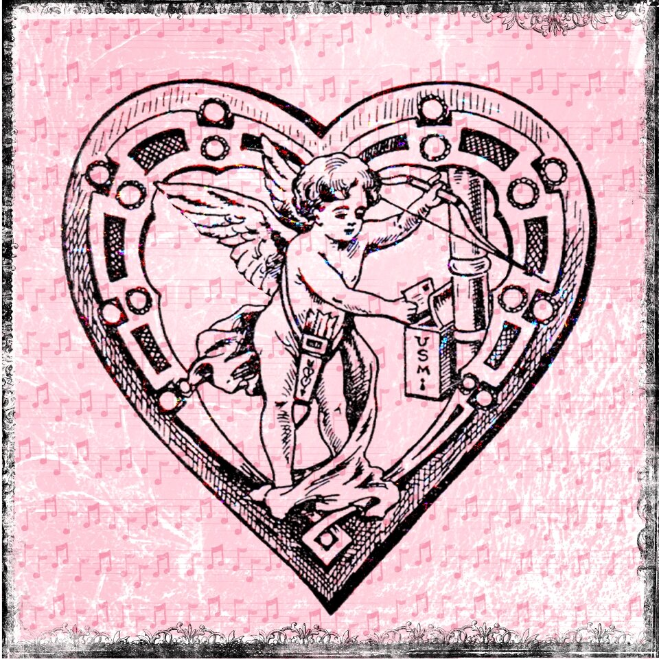 Vintage background pink