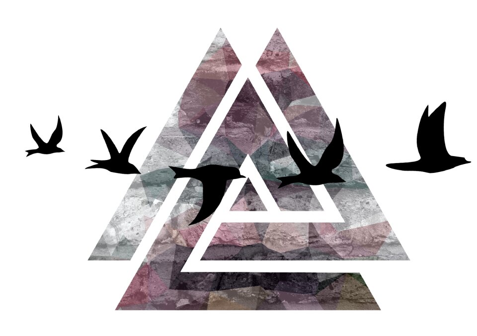 Geometric animal decorative