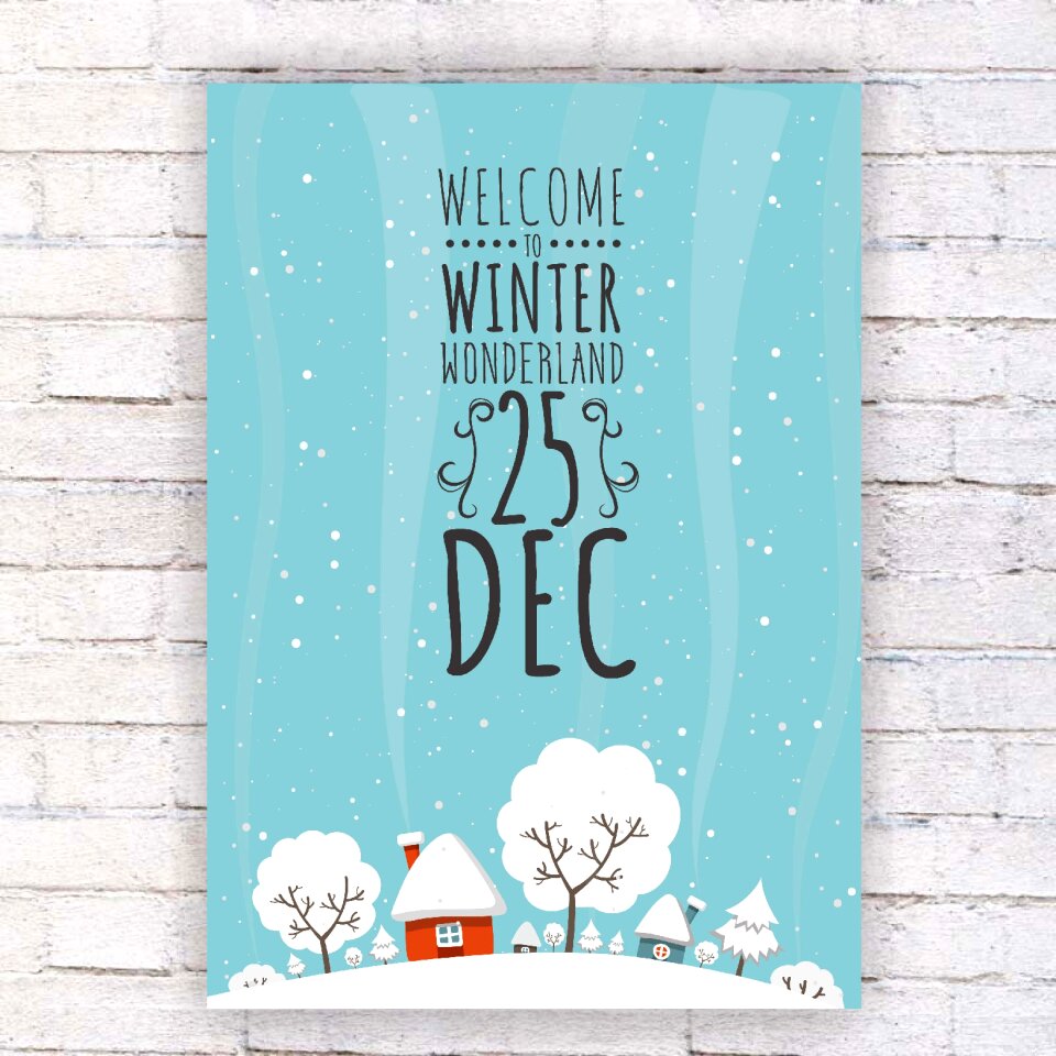 Card design new year