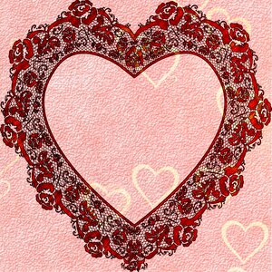 Heart valentine's day texture