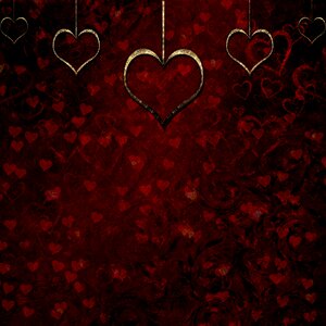 Gothic heart texture