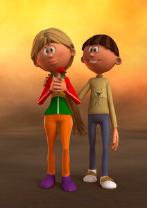 Love 3d figure Free illustrations