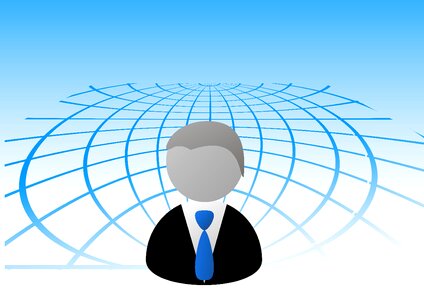 Networking grid globe