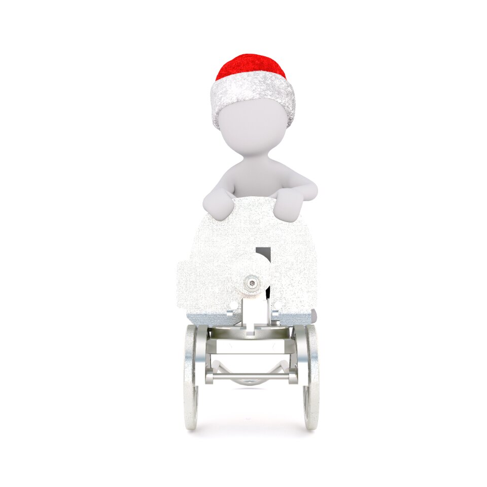 3d white isolated