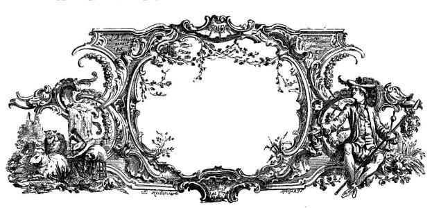 Oval ornate old