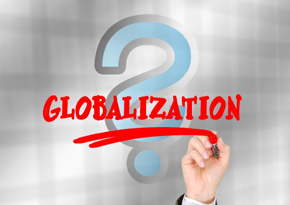 Global international globe