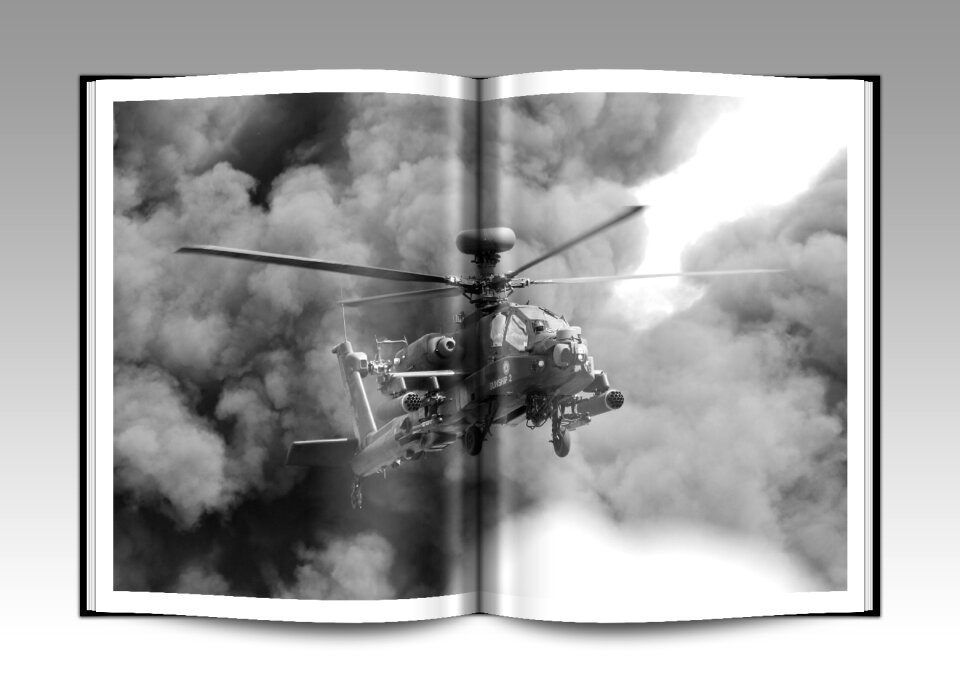 Smoke action sky