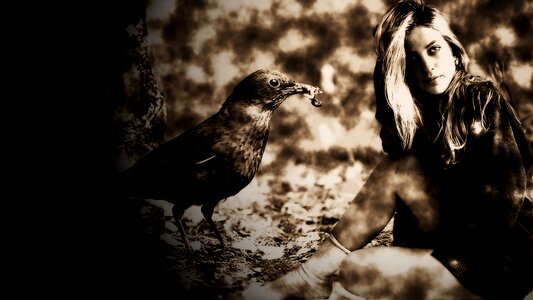 Mystical nature face
