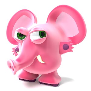 Wild cute cartoon