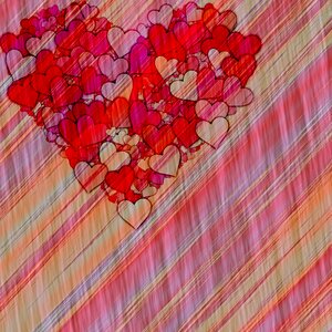 Texture scrapbook heart