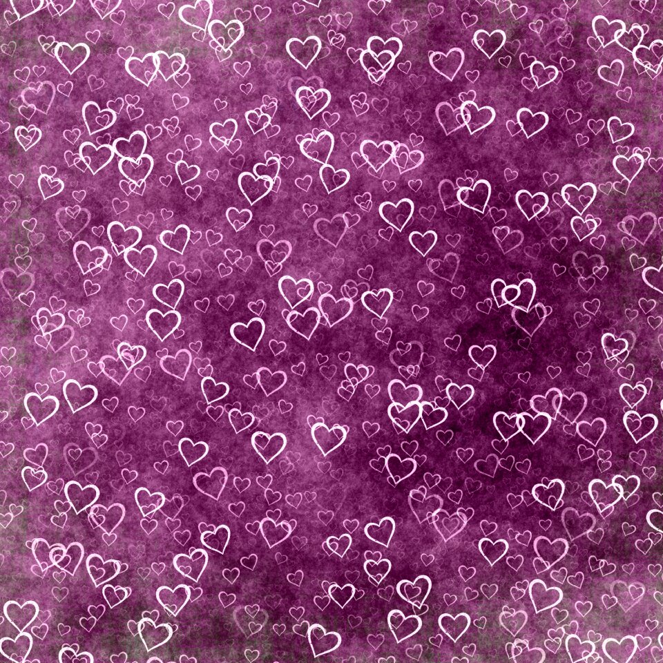 Texture scrapbook heart