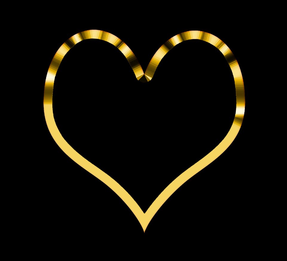 Symbolism background gold