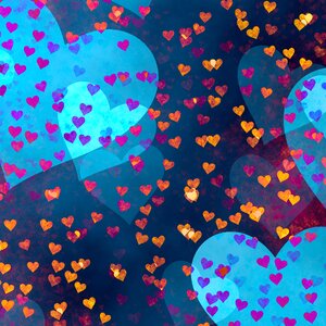 Texture scrapbook heart
