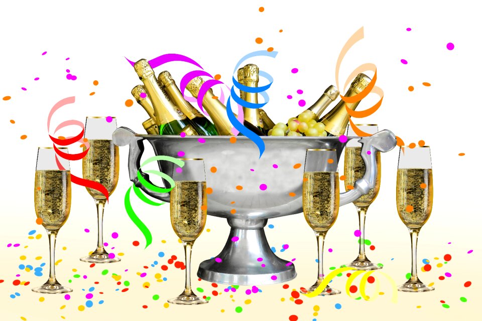 Celebration birthday confetti
