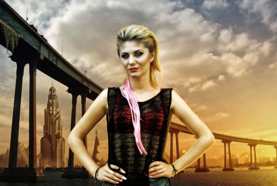 Fantasy fashion attractive