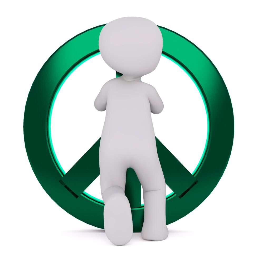 Symbol green characters