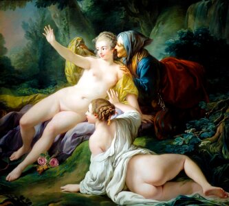 Oil painting artist
