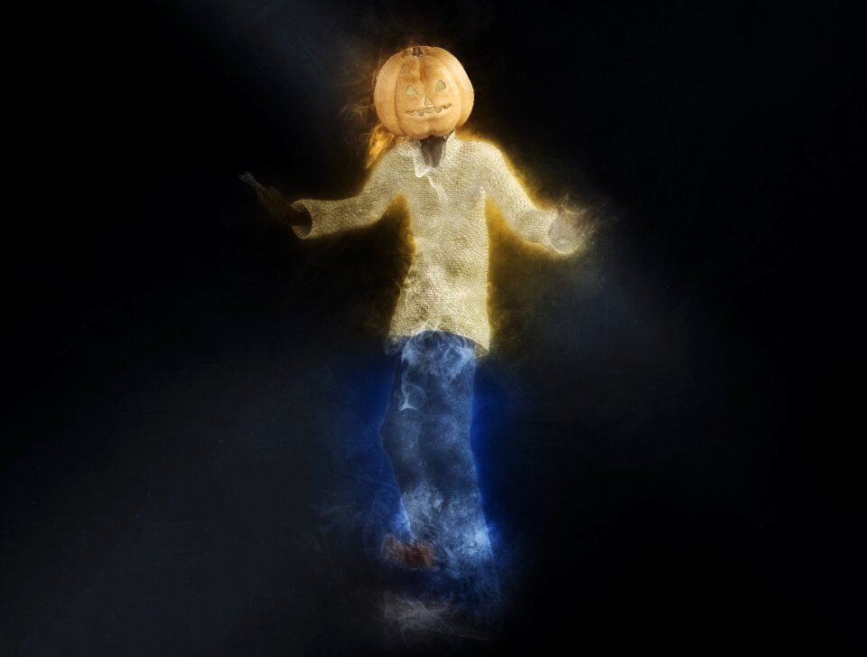 Pumpkin horror scary