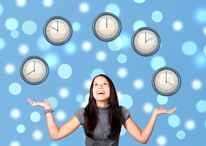 Watches juggle working time