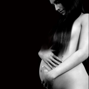 Baby belly birth woman