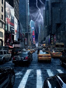 Yellow cab city nyc