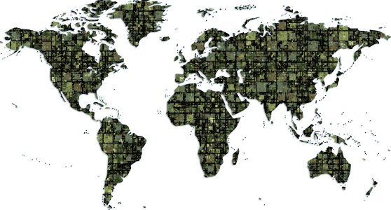 International map world