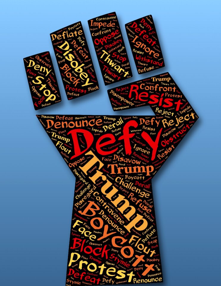 Boycott trump oppression
