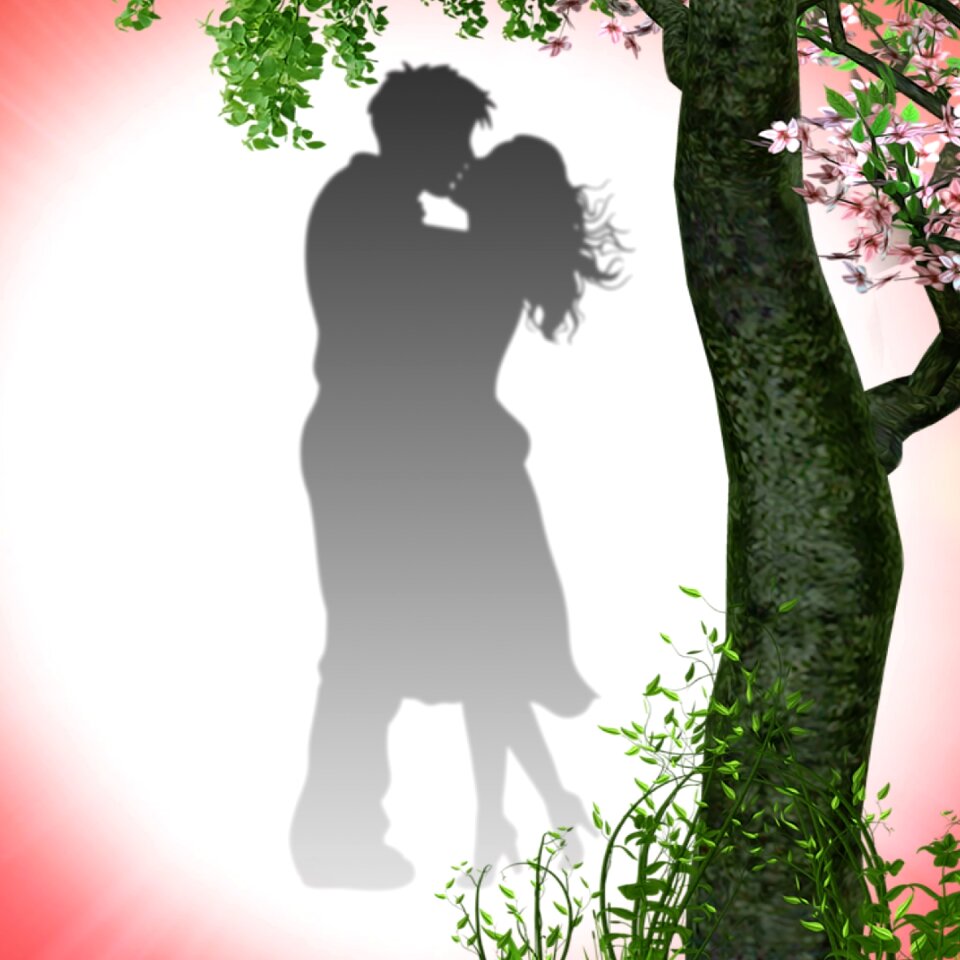 Kiss meeting love