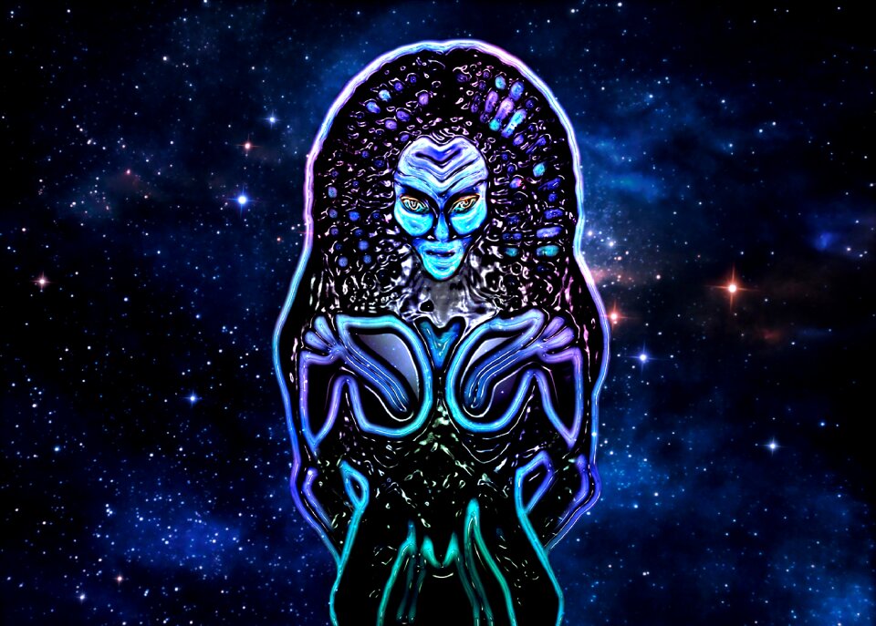 Fantasy alien sience fiction