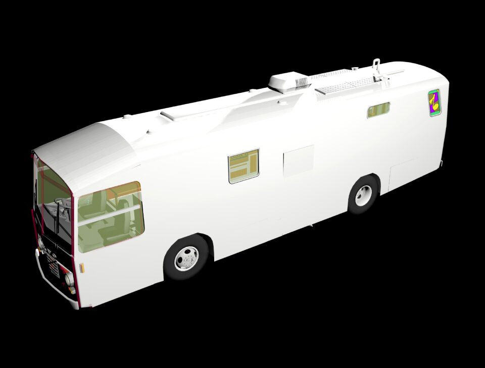 Travel render tourist